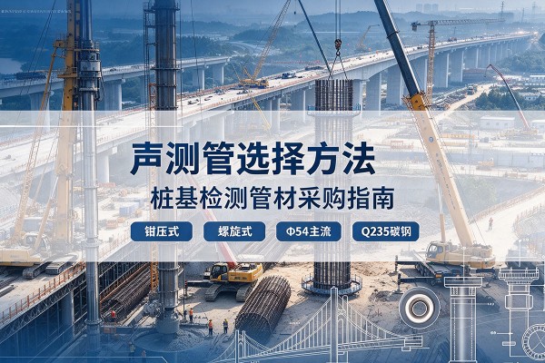 临平声测管选型标准