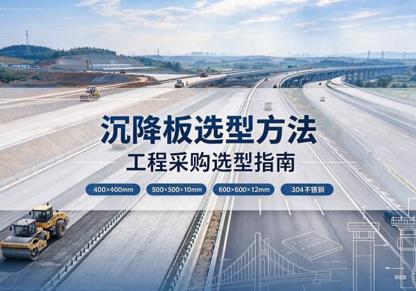 临平沉降板选择方法